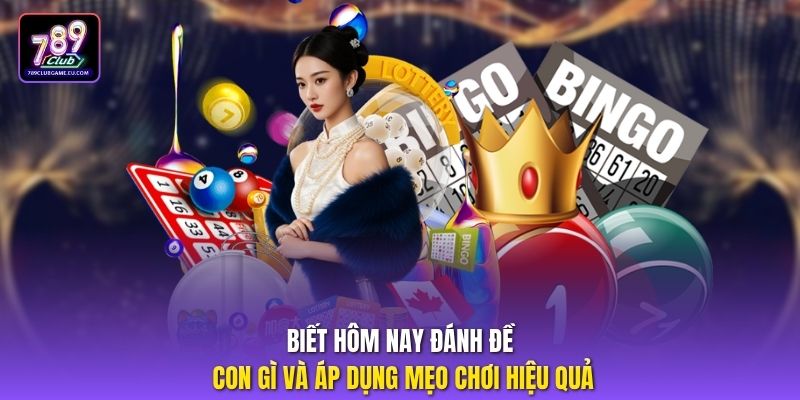 Biết hôm nay đánh đề con gì và áp dụng mẹo chơi hiệu quả