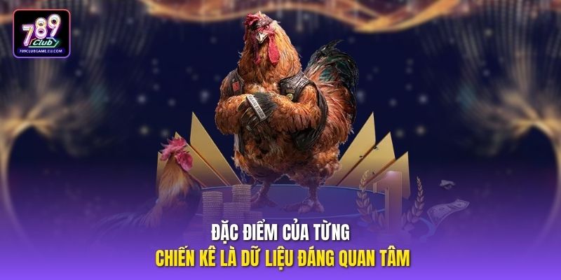 Đặc điểm của từng chiến kê là dữ liệu đáng quan tâm.