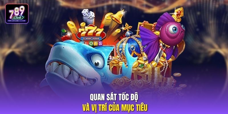 Quan sát tốc độ và vị trí của mục tiêu